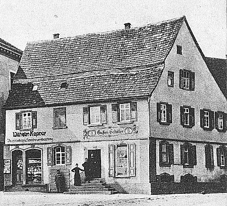 Bilderrätsel Nr. 4 Wo steht dieses Geschäftshaus?