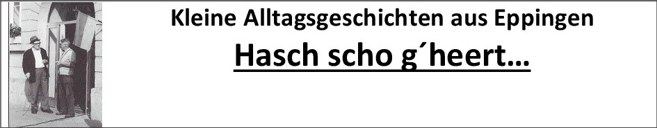 Titel neue Reihe Hasch scho g'heert