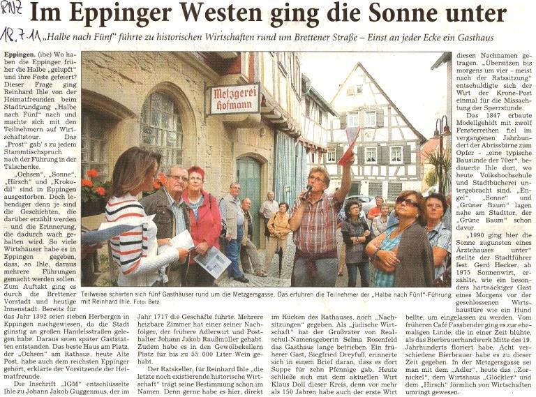 Presseschau 2011