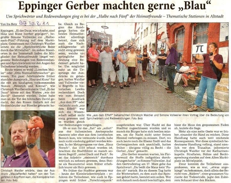Presseschau 2011