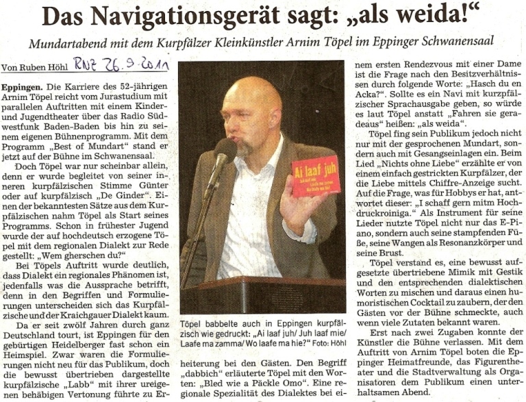 Presseschau 2011
