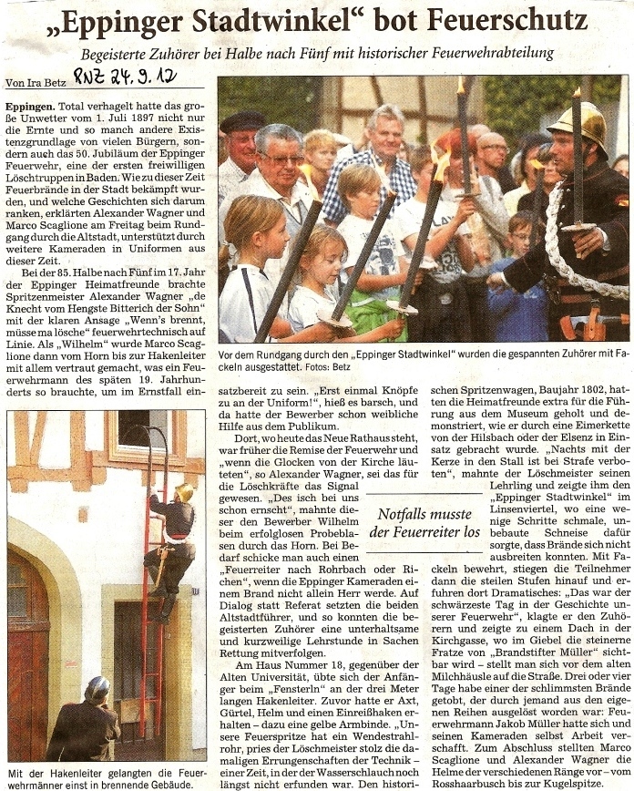 Presseschau 2012