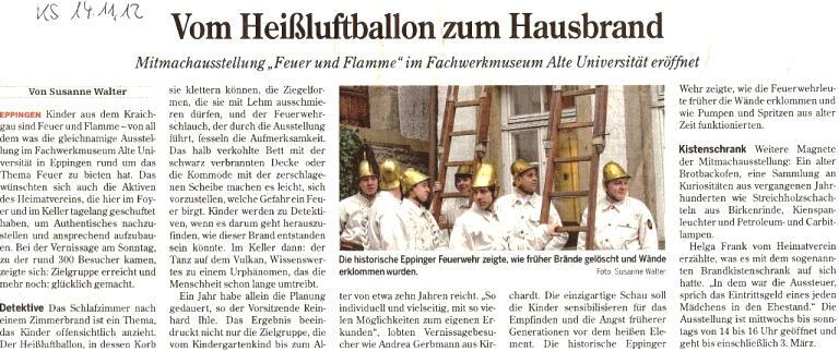 Presseschau 2012