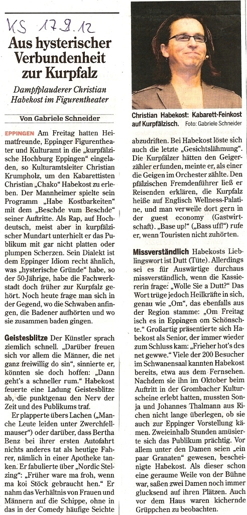 Presseschau 2012