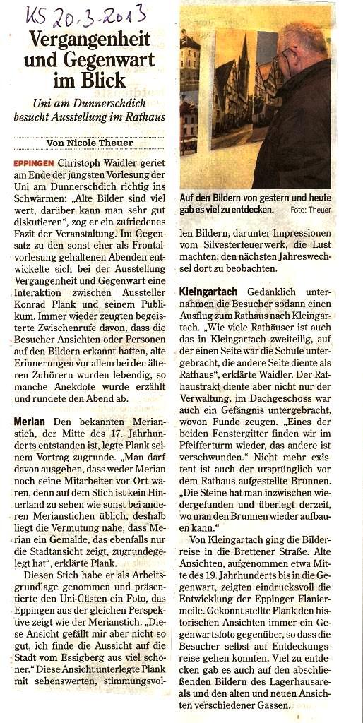 Presseschau 2013