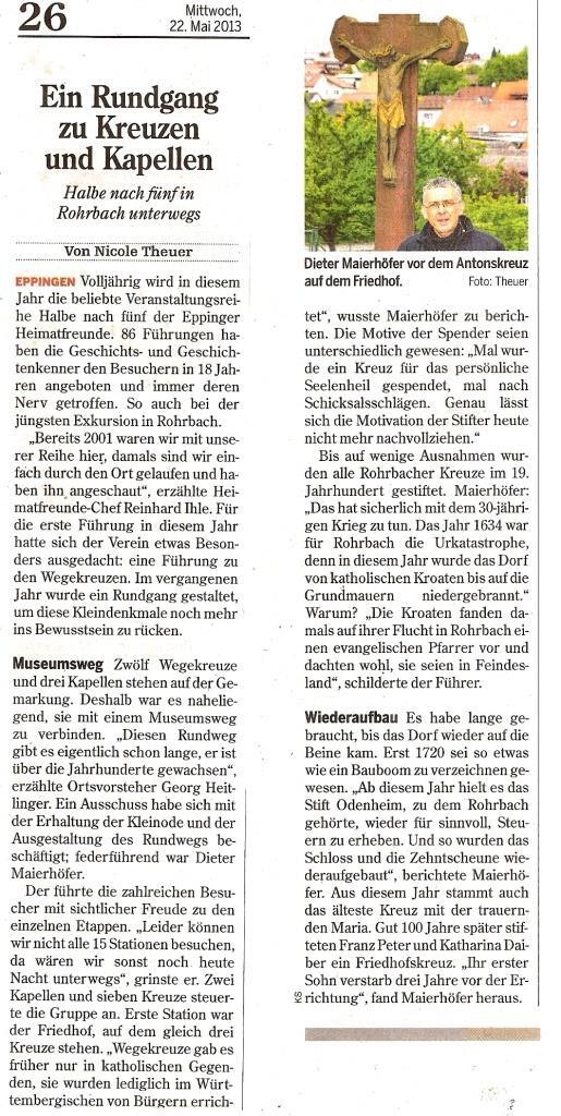 Presseschau 2013