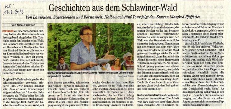 Presseschau 2013