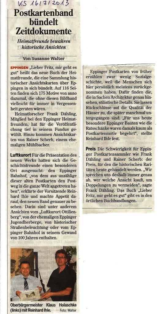 Presseschau 2013
