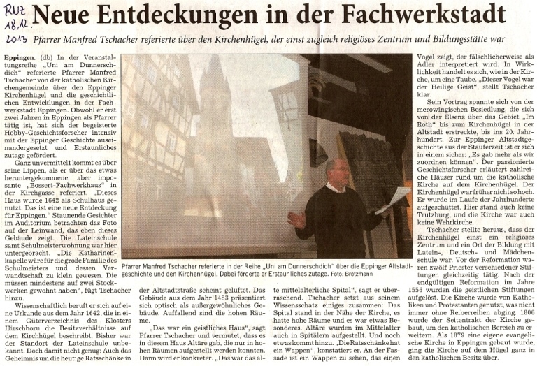 Presseschau 2013