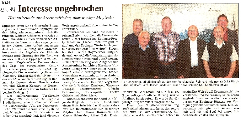 Presseschau 2014