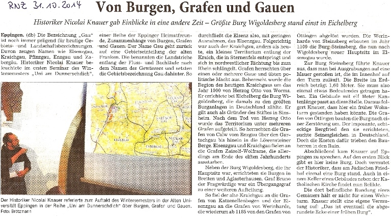 Presseschau 2014
