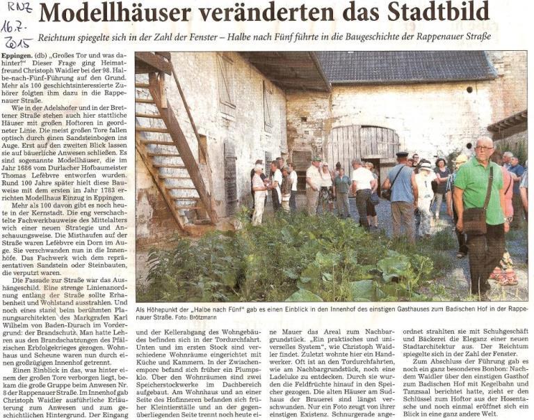 Presseschau 2015