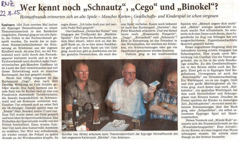 Presseschau 2015