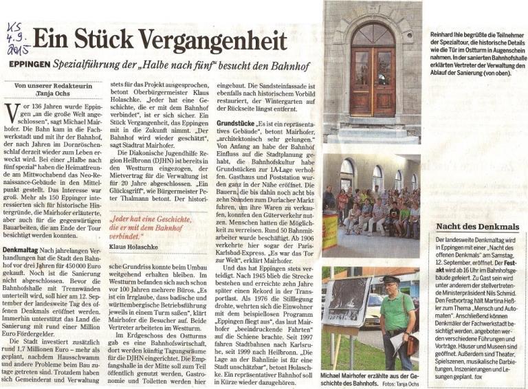 Presseschau 2015