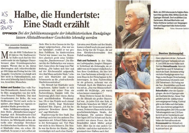 Presseschau 2015