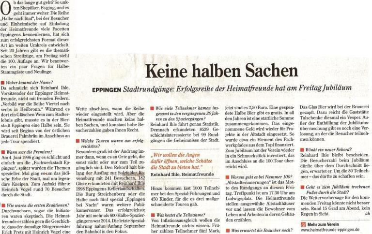 Presseschau 2015