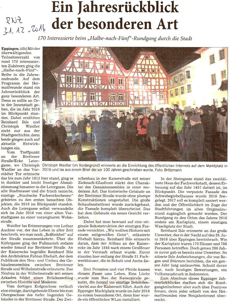 Presseschau 2016