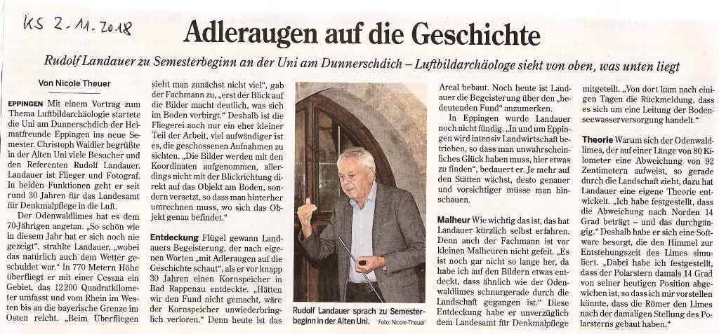 Presseschau 2018