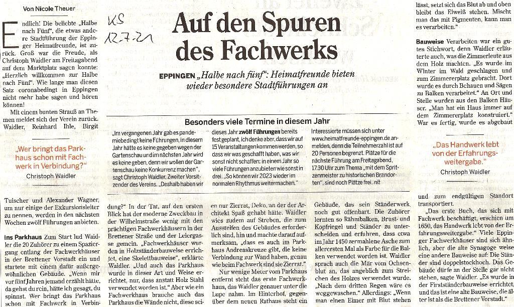 Halbe nach 5 - Fachwerk 1