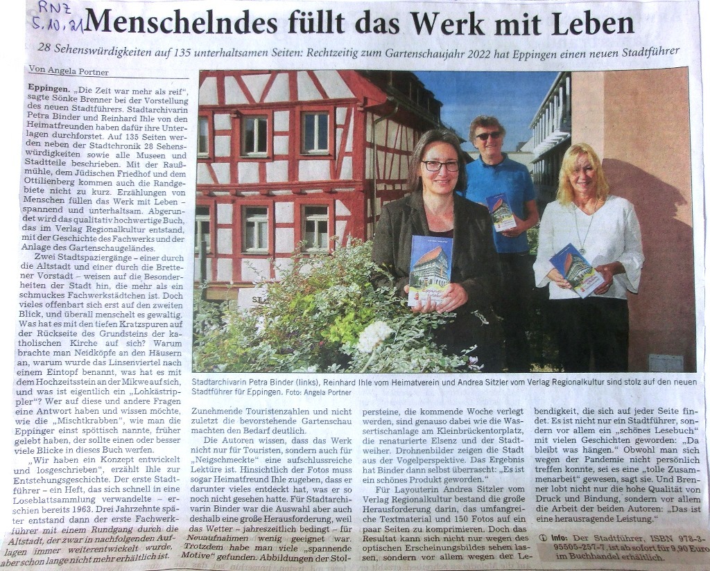 Buchvorstellung "Eppingen erleben"